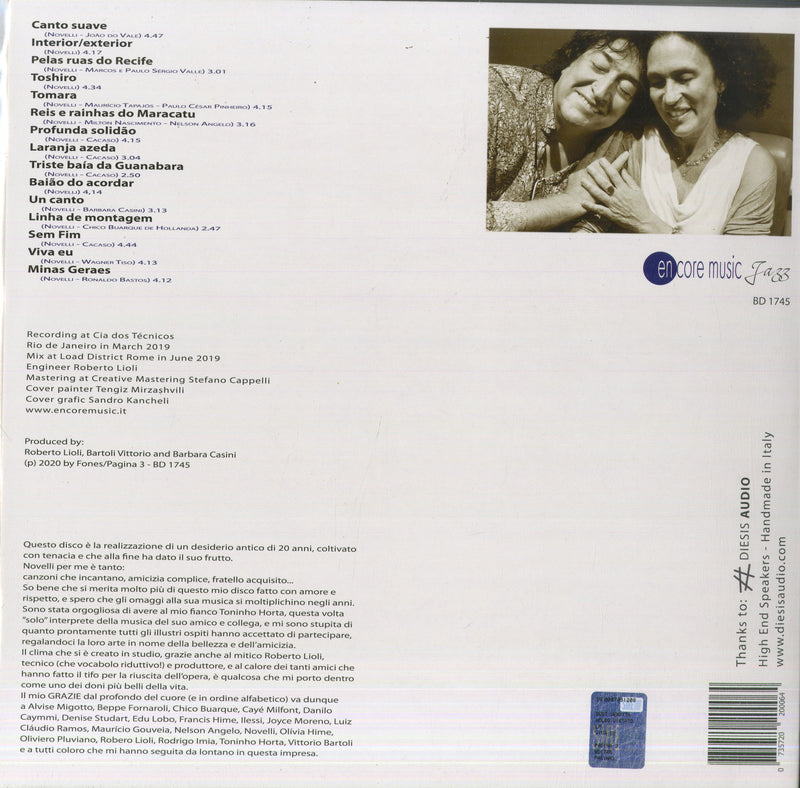 Casini Barbara & Horta Toninho - Viva Eu Lp 0735720200064