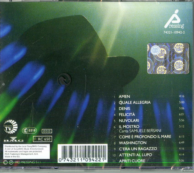 Dalla Lucio - Amen CD 0743211094221