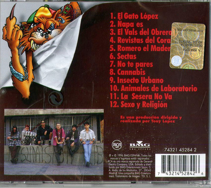 Ska-P - El Vals Del Obrero Cd 0743214528426