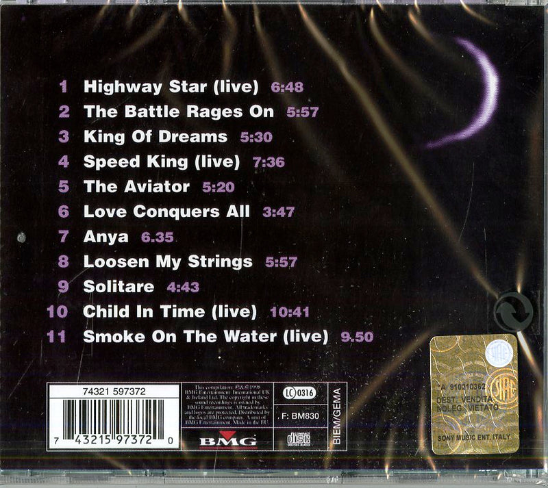 Deep Purple - Purplexed Cd 0743215973720