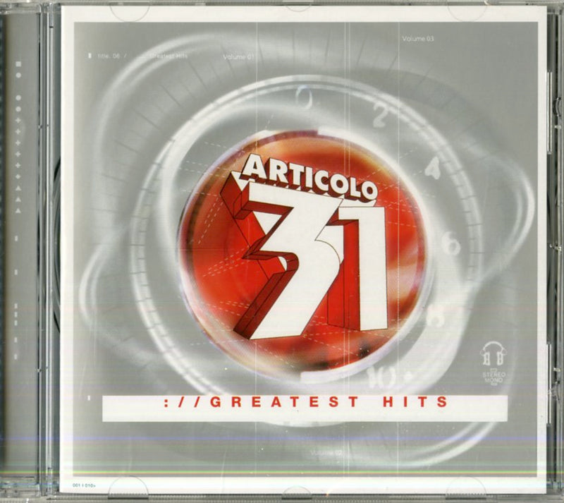 Articolo 31 - Greatest Hits Cd 0743218135620