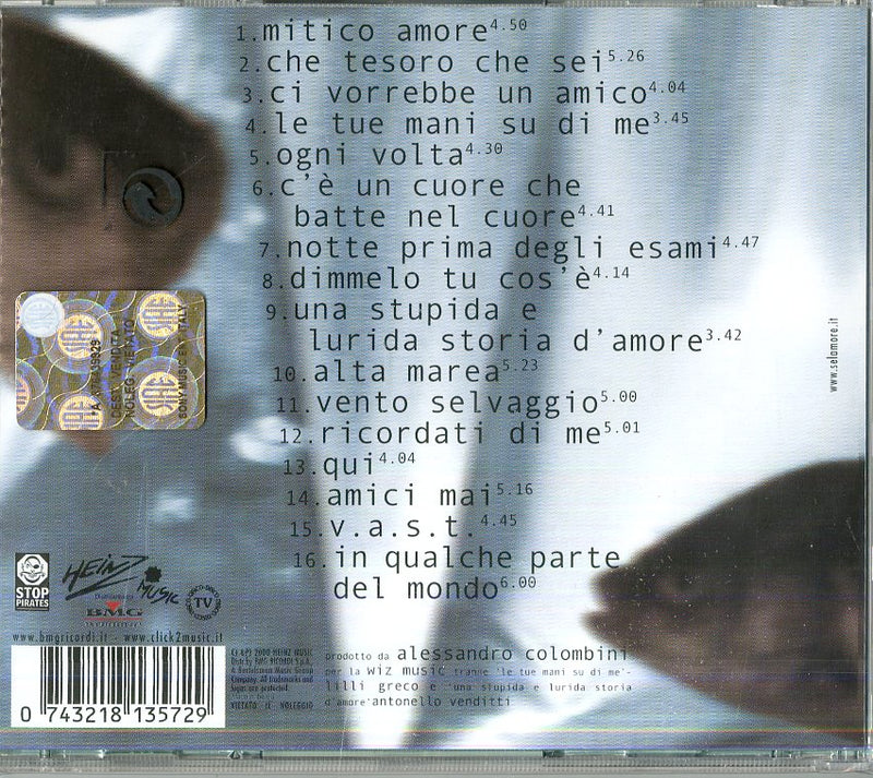 Venditti Antonello - Se L'Amore E'Amore..... Cd 0743218135729