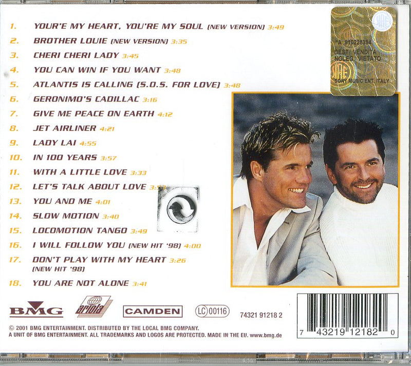 Modern Talking - The Very Best Of Cd 0743219121820