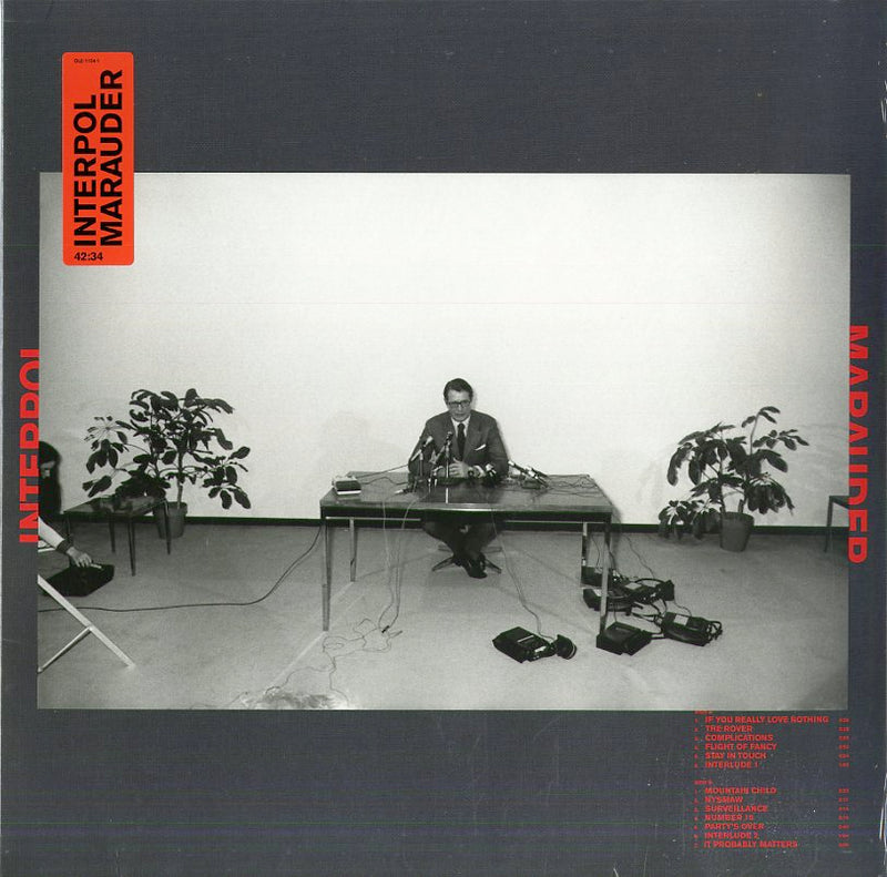 Interpol - Marauder Lp 0744861112419
