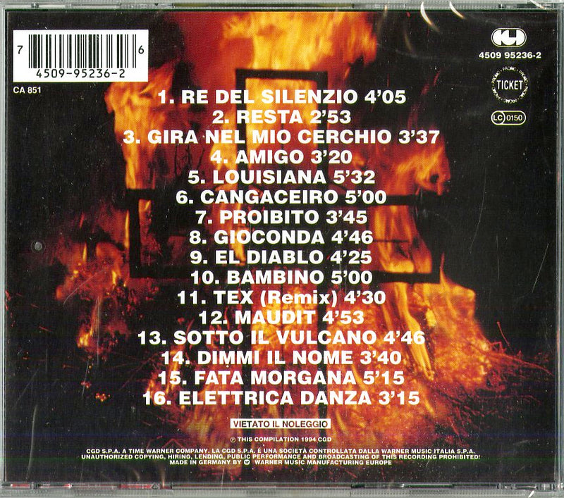 Litfiba - Re Del Silenzio Cd 0745099523626