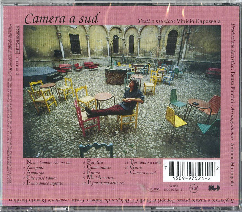 Capossela Vinicio - Camera A Sud Cd 0745099752422