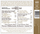 Gorecka, Wincenc, Warsaw Phil. - Concerto-Cantata Cd 0747313287277