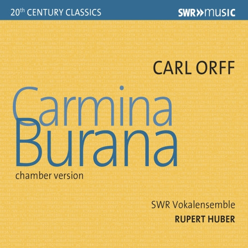 Huber Hans - Carmina Burana -Versione Da Camera-