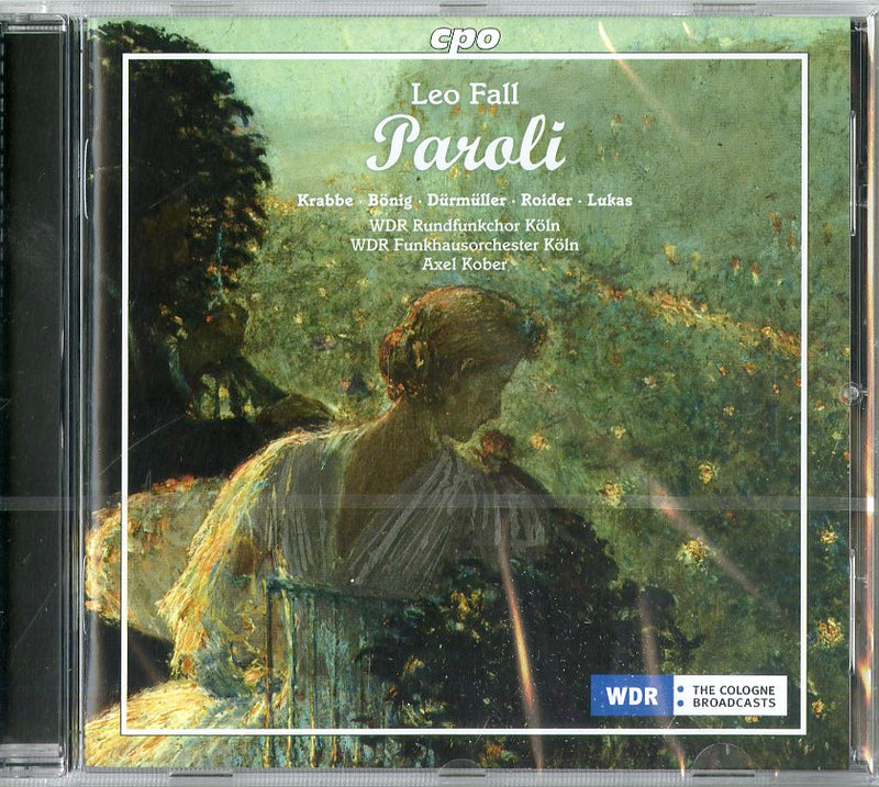 Krabbe( Soprano), Durmuller( Tenore) - Paroli (Opera Comica In 1 Atto) Cd 0761203789924