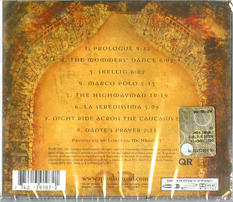 Mckennitt Loreena - The Book Of Secrets Cd 0774213910721