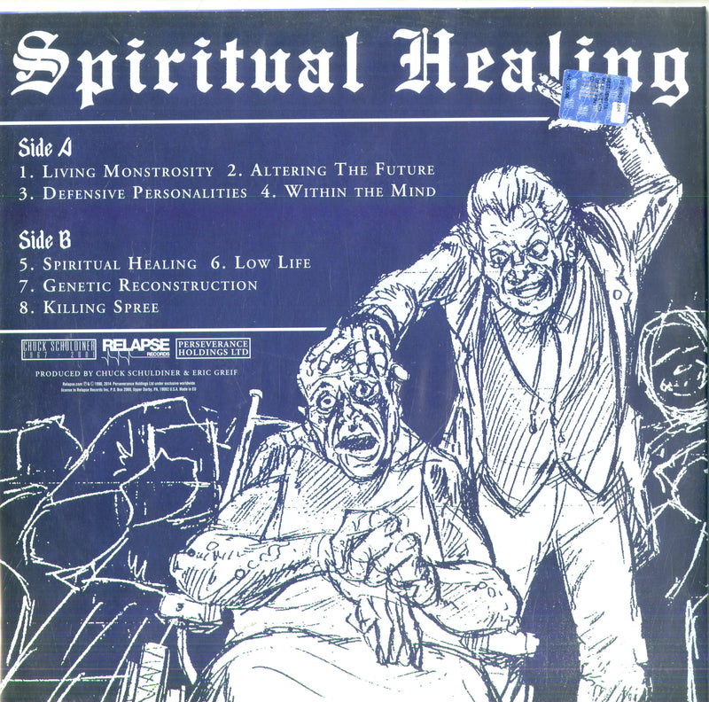 Death - Spiritual Healing (Vinyl Splatter) Lp 0781676448210
