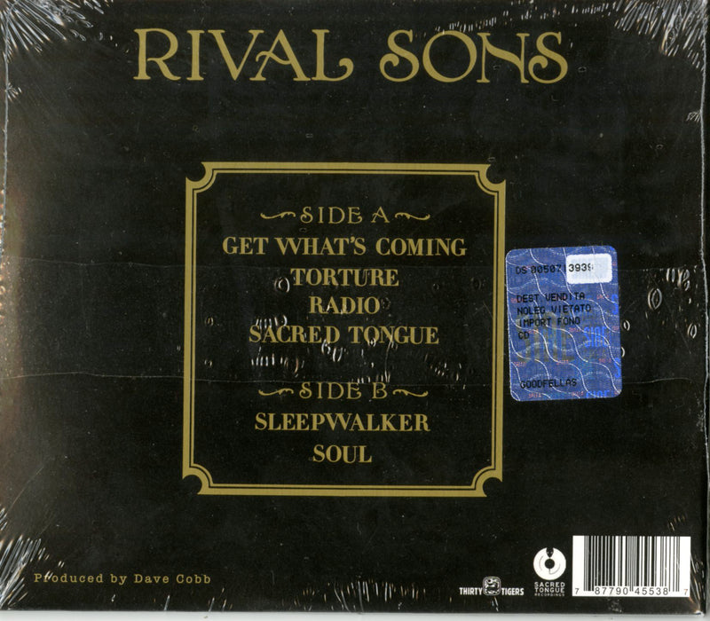 Rival Sons - Rival Sons - Ep Cd 0787790455387