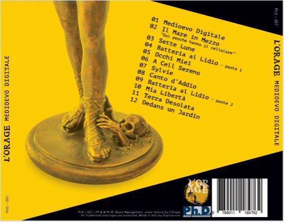 L'Orage - Medioevo Digitale Cd 0789011184762