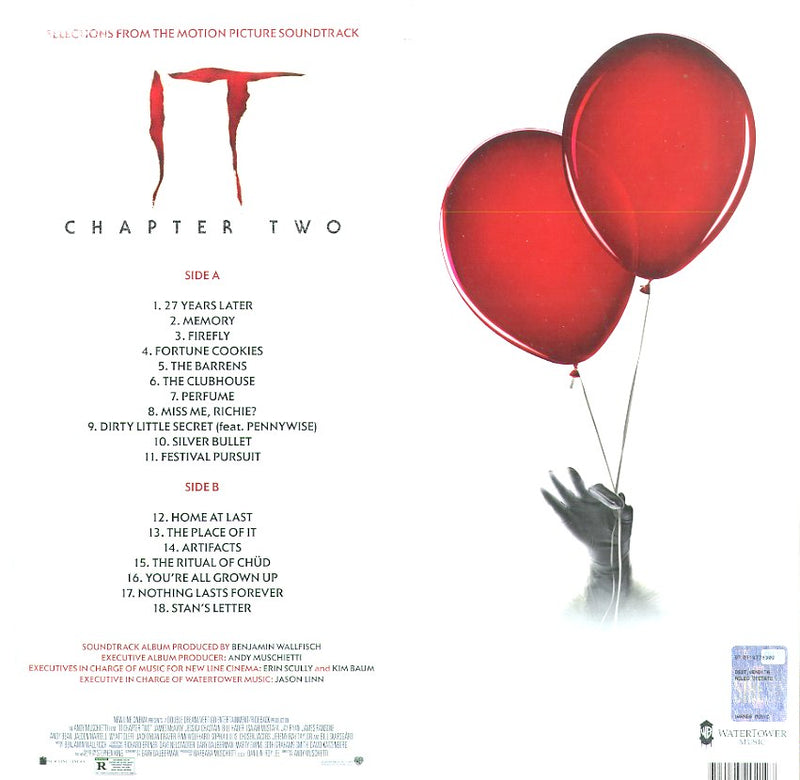 O. S. T. -It Chapter Two( Benjamin Wallfisch) - It Chapter Two (Selections From The Motion Picture) Vinile LP - Vinyl record 0794043202193