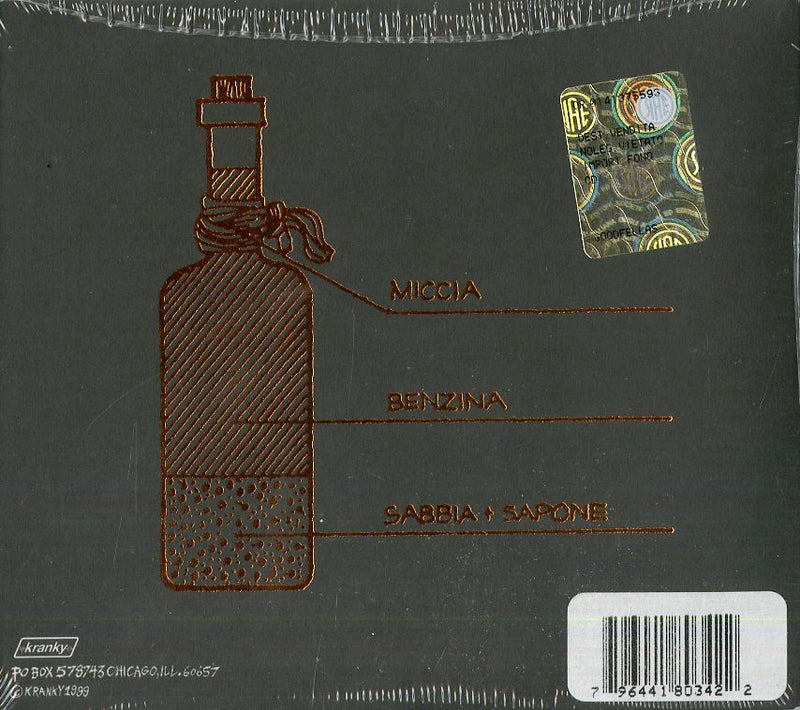 Godspeed You! Black Emperor - Slow Riot For New Zero Kanada E.P. Cd 0796441803422