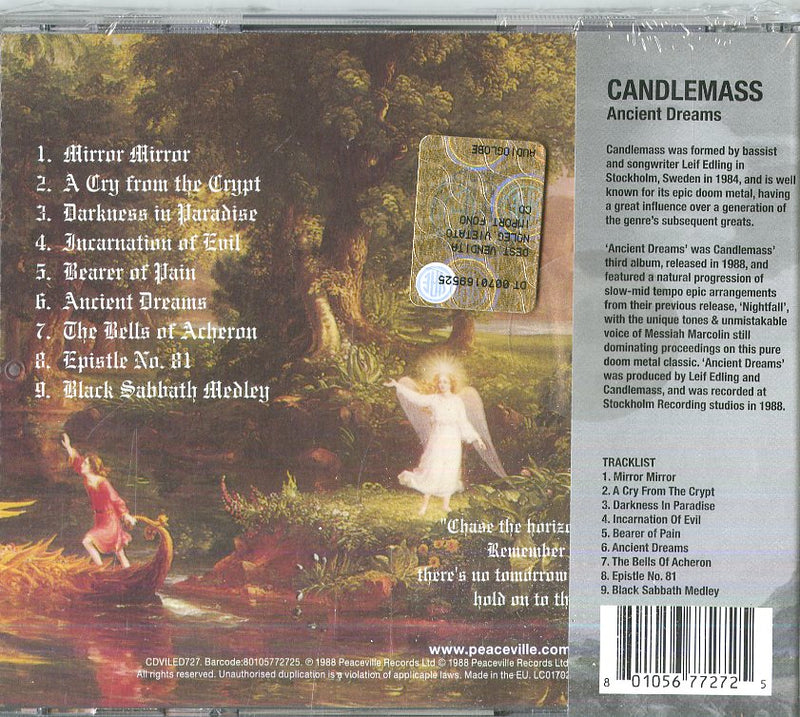 Candlemass - Ancient Dreams Cd 0801056772725