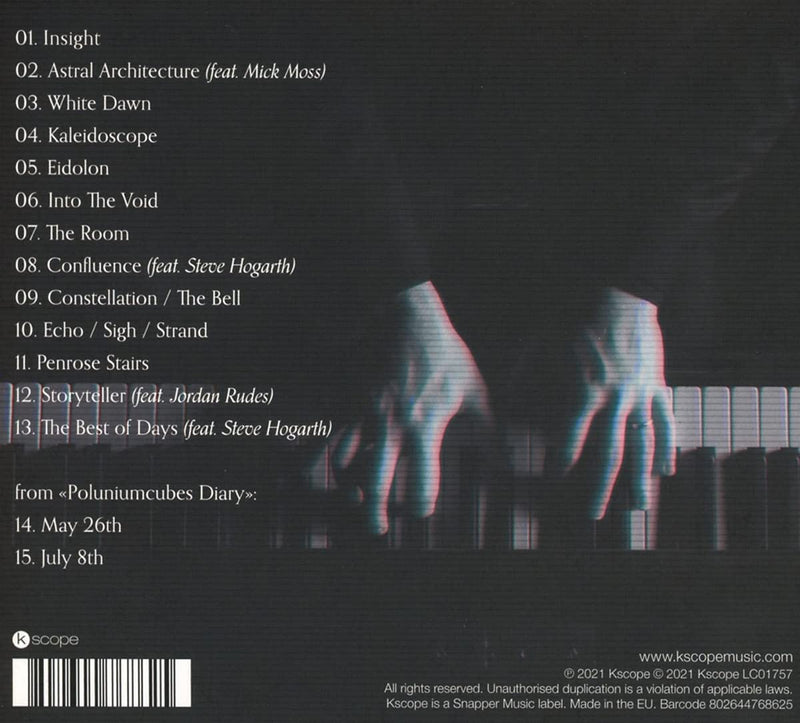 Gleb Kolyadin (Iamthemorning) - Gleb Kolyadin (Expanded) Cd 0802644768625