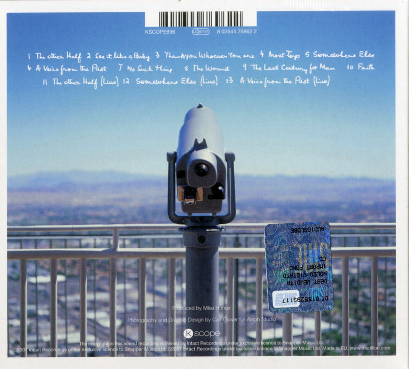 Marillion - Somewhere Else Cd 0802644769622