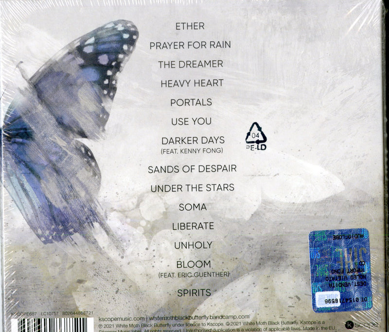 White Moth Black Butterfly - The Cost Of Dreaming Cd 0802644868721