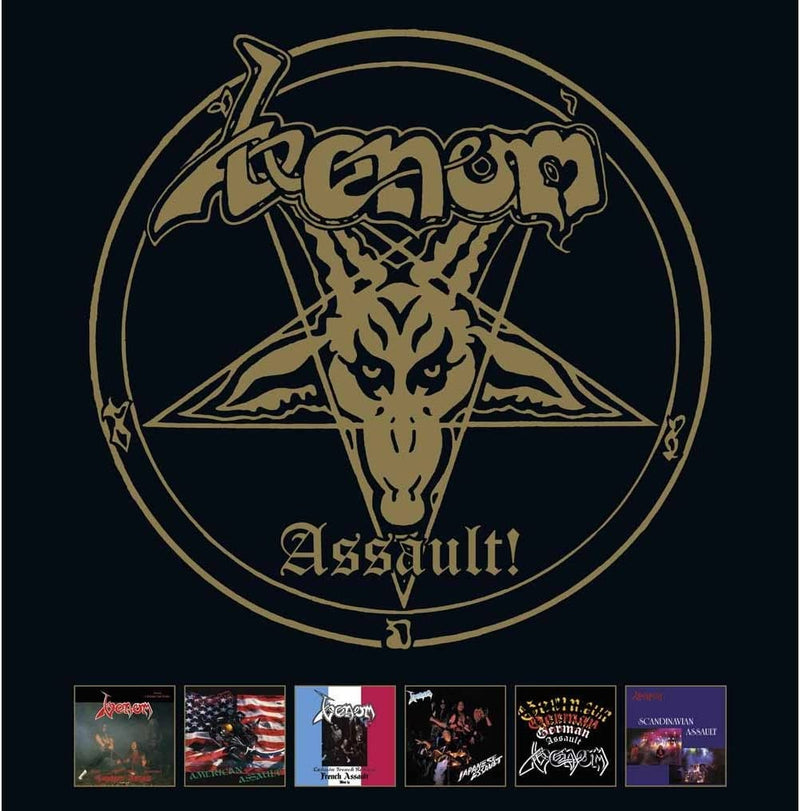 Venom - Assault -Box 6 Cd-