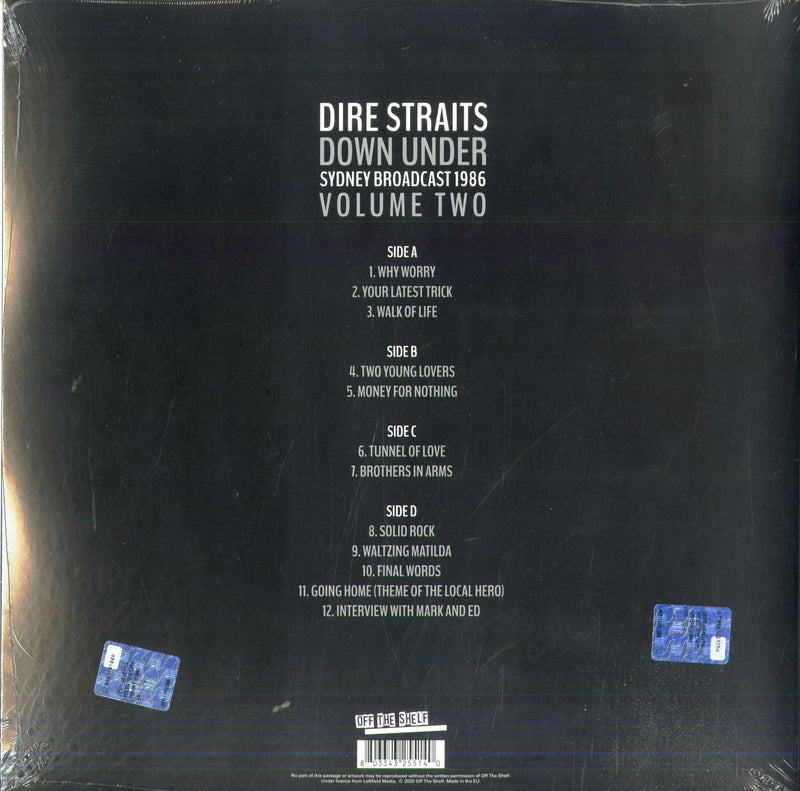 Dire Straits - Down Under Vol.2 Lp 0803343255140