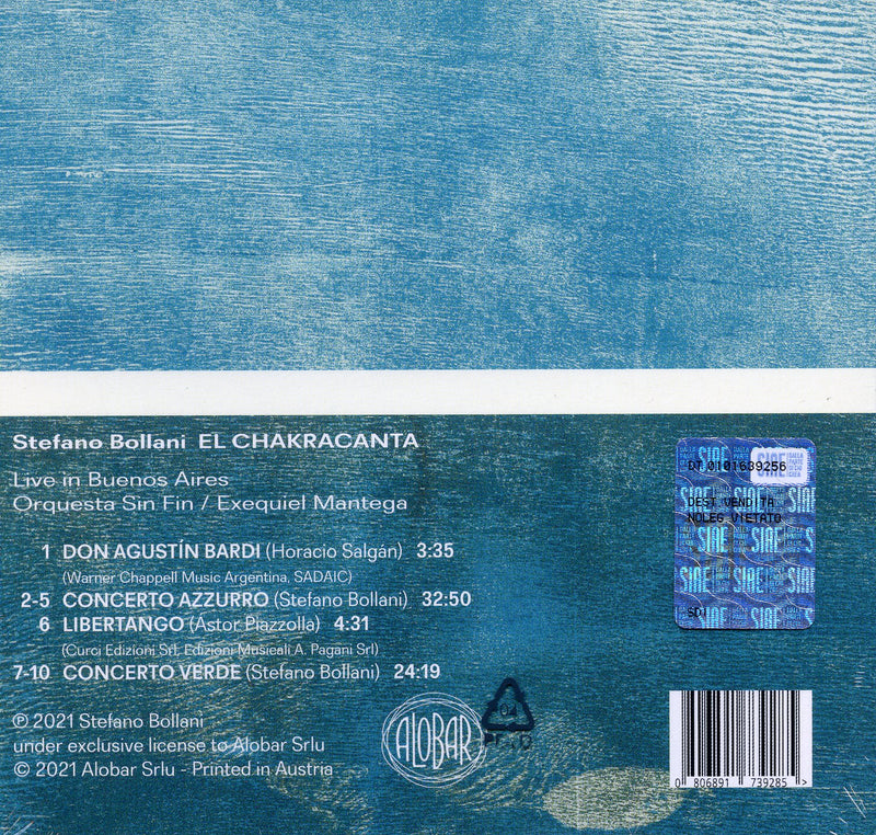 Bollani Stefano - El Chakracanta Cd 0806891739285