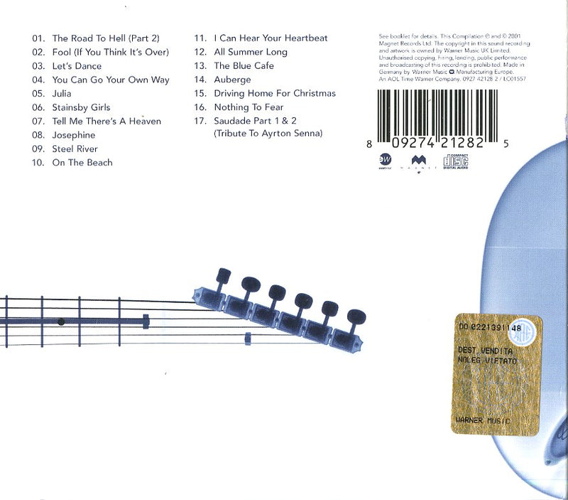 Rea Chris - The Very Best Of Cd 0809274212825