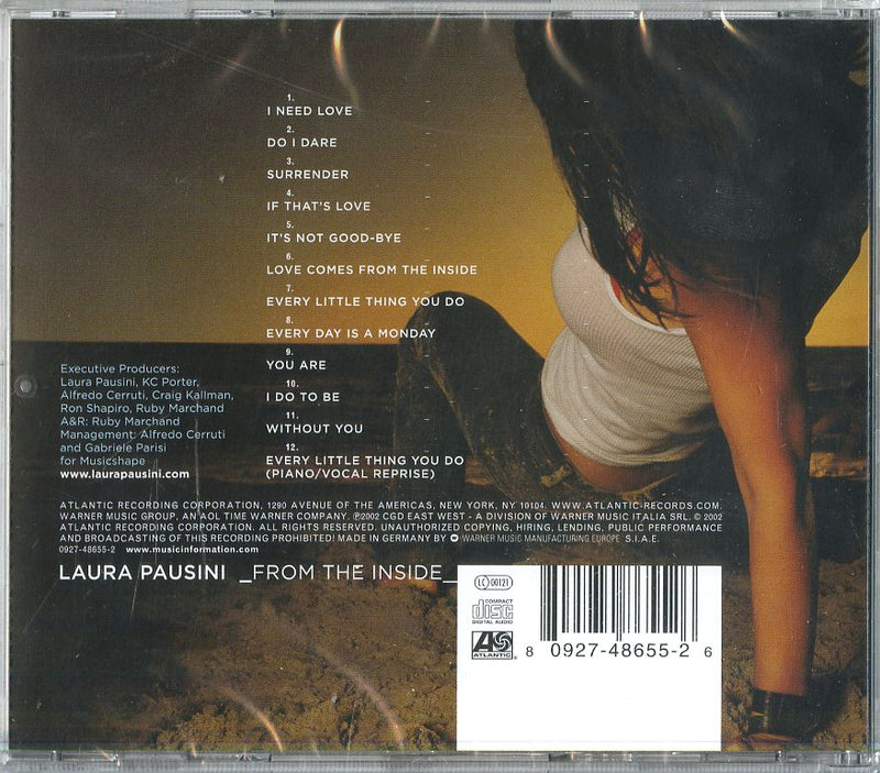 Pausini Laura - From The Inside CD 0809274865526