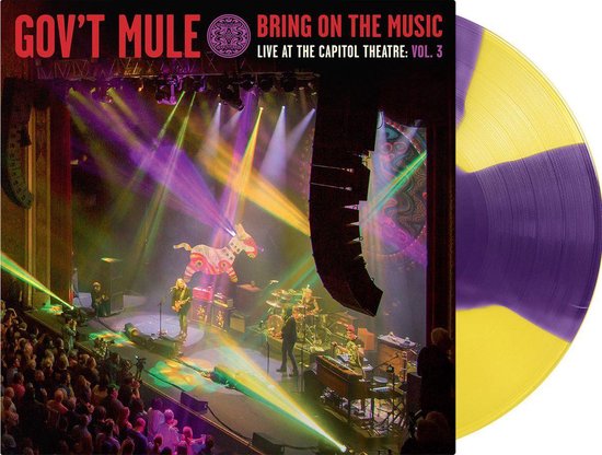 Gov'T Mule - Bring On The Music - Live At The Capitol (180 Gr. + Download Vinyl Yellow Limit) Lp 0810020500332