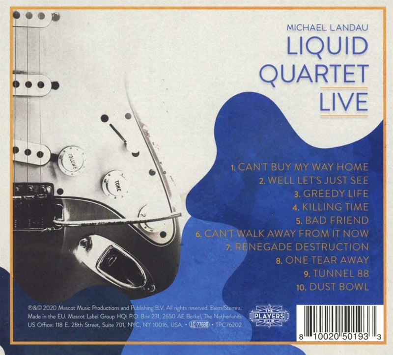 Landau Michael - Liquid Quartet Live CD 0810020501933