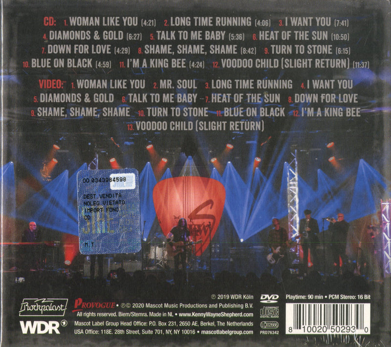 Shepherd Kenny Wayne - Straight To You: Live (Cd + Dvd Digipack) Cd 0810020502930