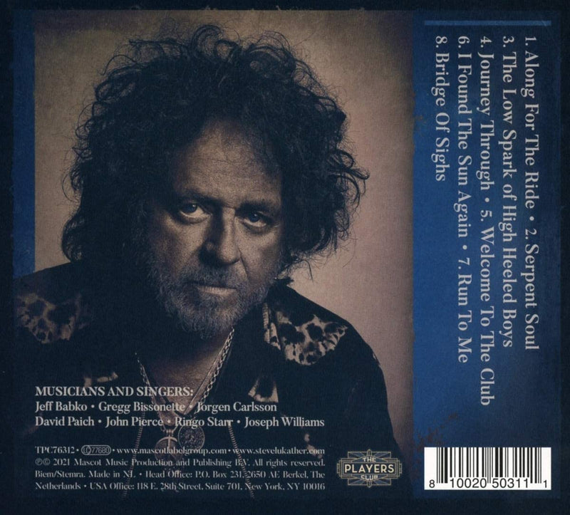 Lukather Steve - I Found The Sun Again (Digipack) Cd 0810020503111