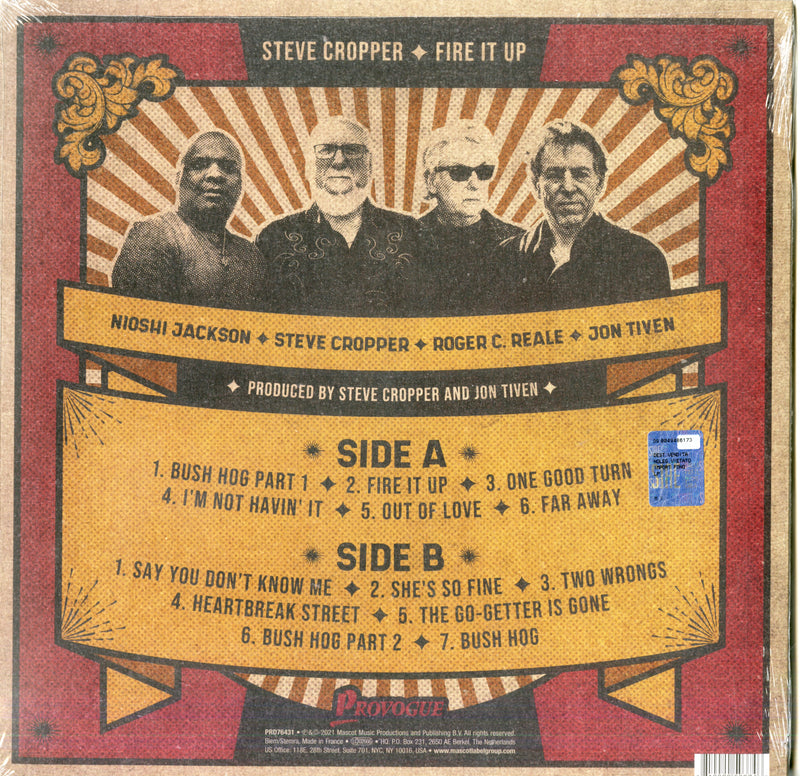 Cropper Steve - Fire It Up (180 Gr.) Lp 0810020503746