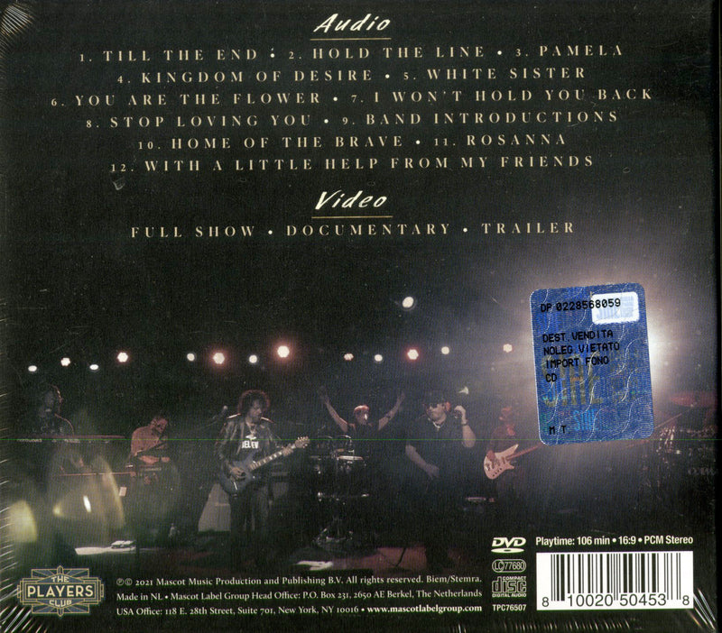 Toto - With A Little Help From My Friends (Cd + Dvd Digipack) Cd 0810020504538