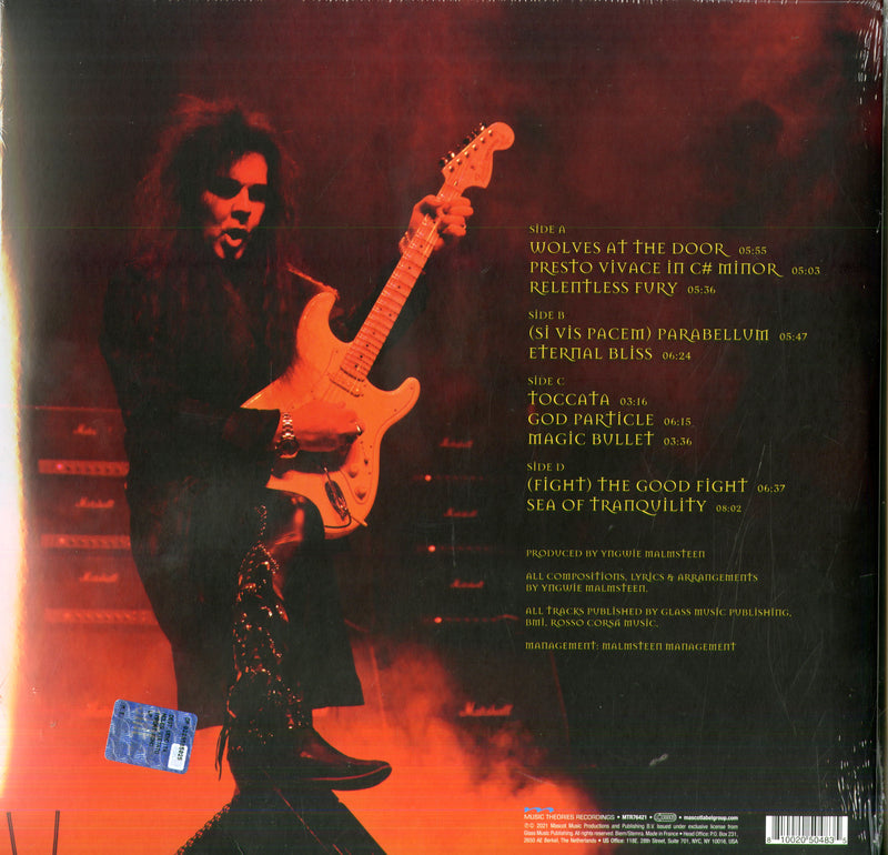 Malmsteen Yngwie - Parabellum (180 Gr. Vinyl Red Limited Edt.) Lp 0810020504835
