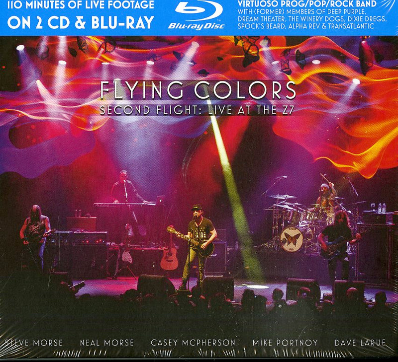 Flying Colors - Second Flight:Live At The Z7(2Cd+Br) Cd 0819873011989