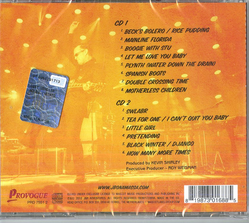 Bonamassa Joe - British Blues Explosion Live Cd 0819873016885