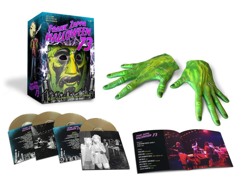 Zappa Frank - Halloween 73 -Boxset 4 Cd Con Maschera E Guanti Limited Edt--