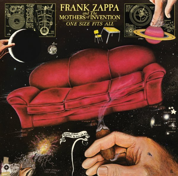 Zappa Frank - One Size Fits All Cd 0824302385326