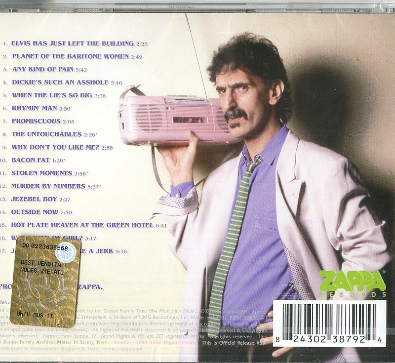 Zappa Frank - Broadway The Hard Way CD 0824302387924