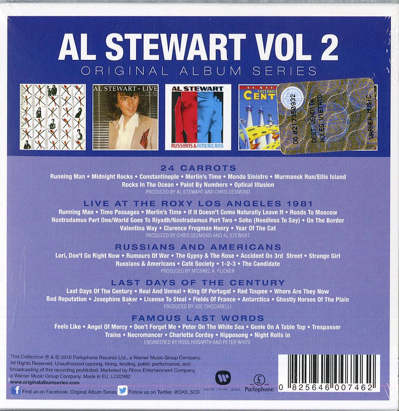 Stewart Al - Original Album Series 2 (Box 5 Cd) Cd 0825646007462
