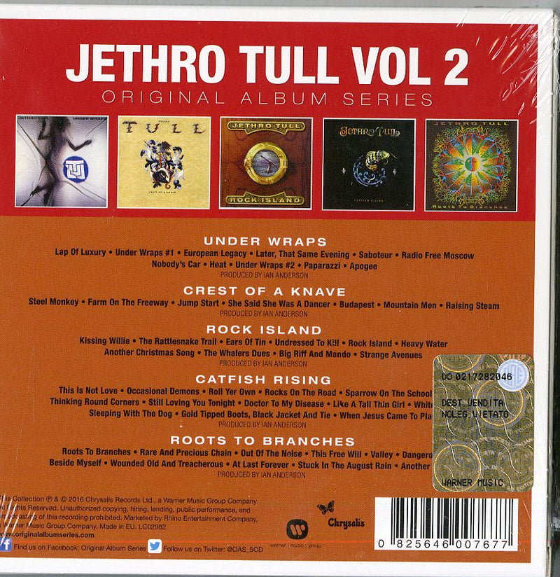 Jethro Tull - Original Album Series 2 (Box 5 Cd) Cd 0825646007677