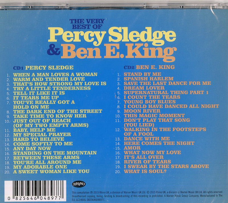 Sledge Percy & King Ben E. - The Very Best Of Percy Sledge & Ben E.King CD 0825646048977