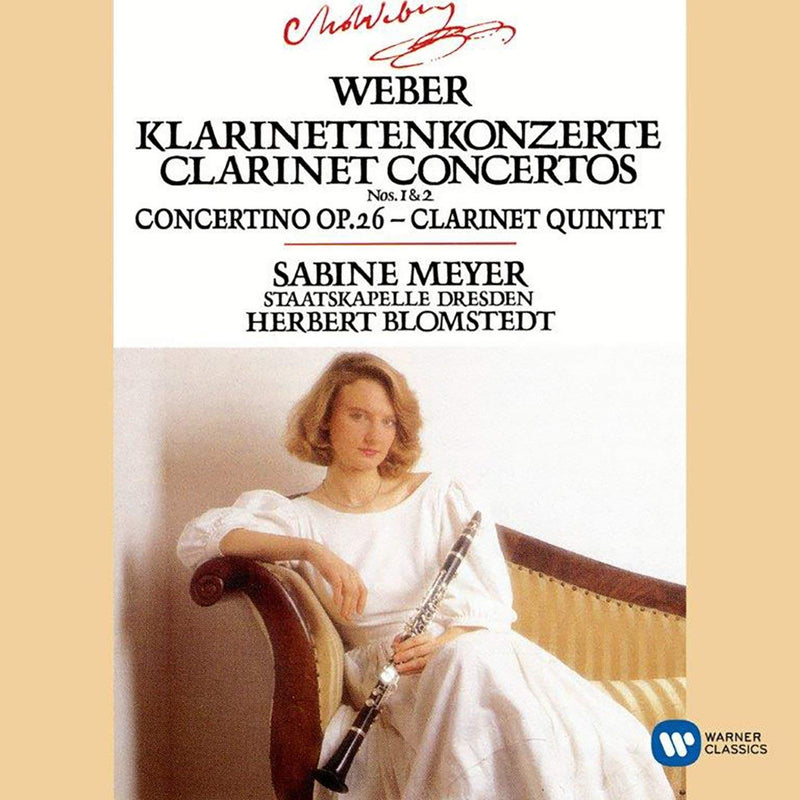Sabine Meyer( Clarinetto), Staatskapelle Dresden, Herbert Blomstedt - Clarinet Concertos (Concerti Per Clarinetto) Cd 0825646075898