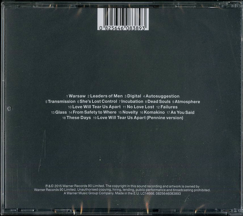 Joy Division - Substance Cd 0825646083893
