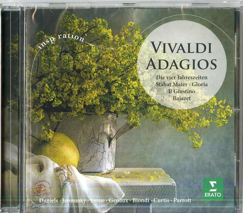 Jaroussky Philippe( Controtenore) - Adagios Cd 0825646088690