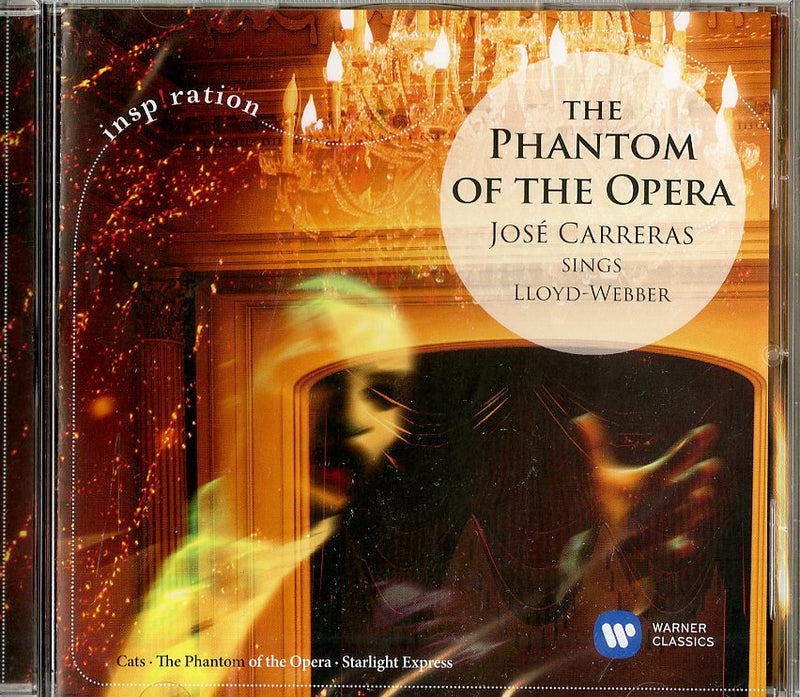 JosÃ© Carreras (Tenore) - Phantom Of The Opera (Il Fantasma Dell'Opera) Cd 0825646088713