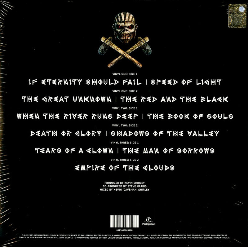Iron Maiden - The Book Of Souls (Ltd.Edt.) Vinile LP - Vinyl record 0825646089208