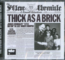 Jethro Tull - Thick As A Brick (Steven Wilson Mix) Cd 0825646146468