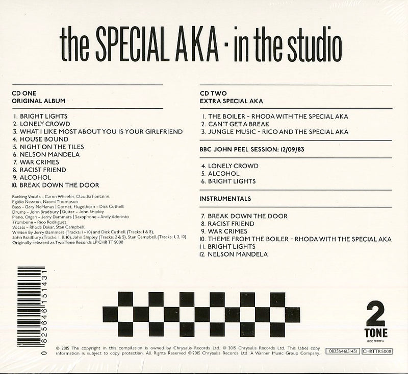 Specials The - Special Aka In The Studio (Spec.Edt.) Cd 0825646151431